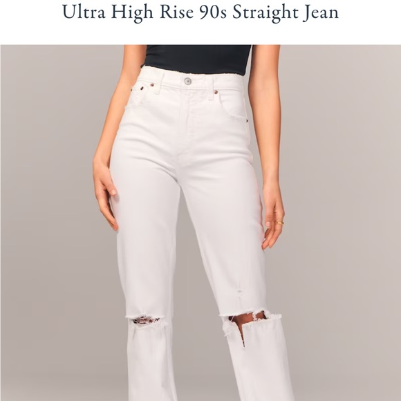 Abercrombie straight leg jeans - Picture 1 of 4
